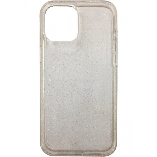 iP12/12Pro Fleck Glitter Case Clear
